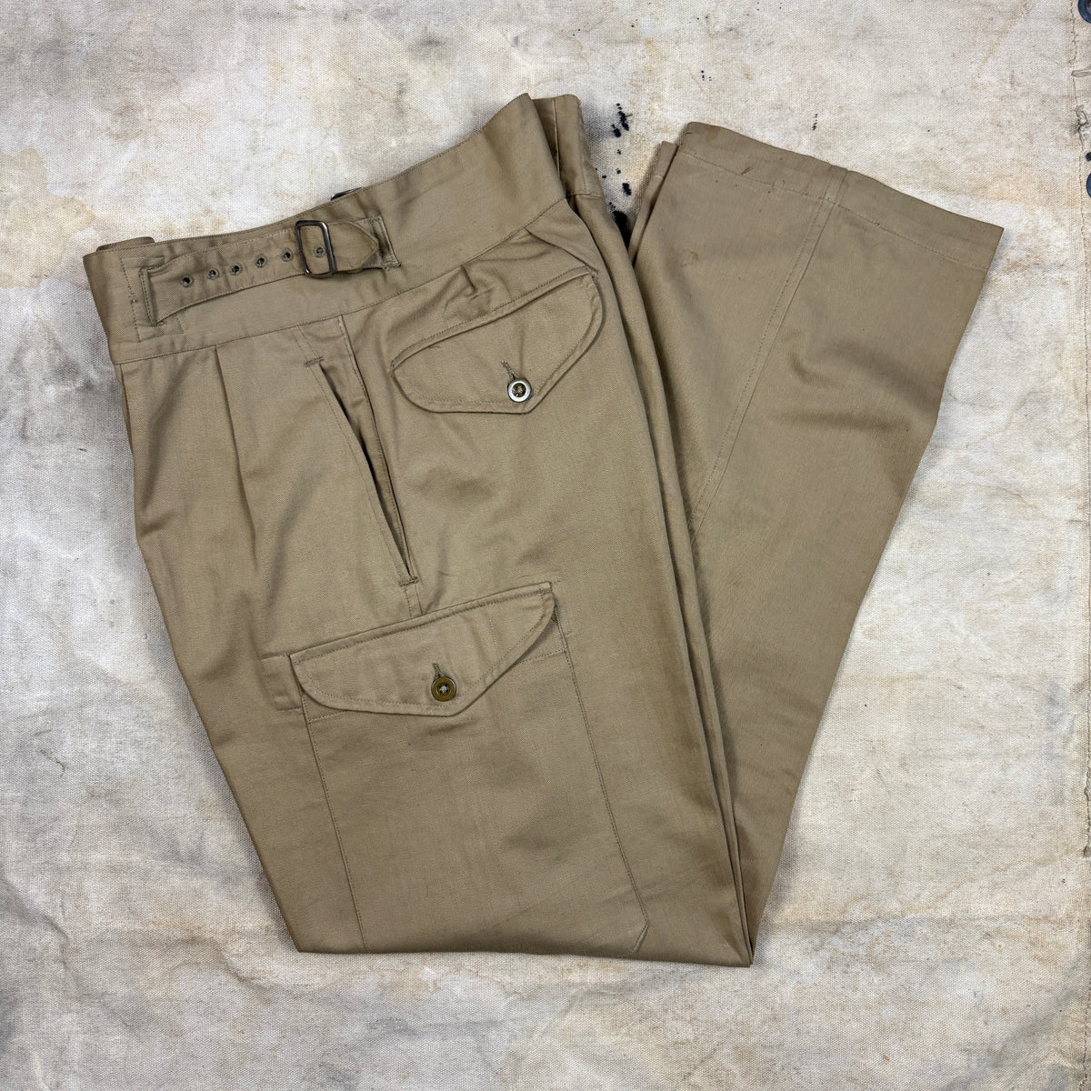 British Army 1953 Jungle 'Gurkha' Trousers - Deadstock - Size 36