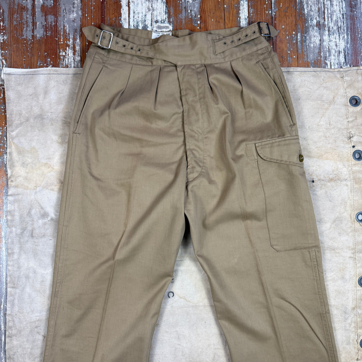 British Army 1953 Jungle 'Gurkha' Trousers - Deadstock - Size 36