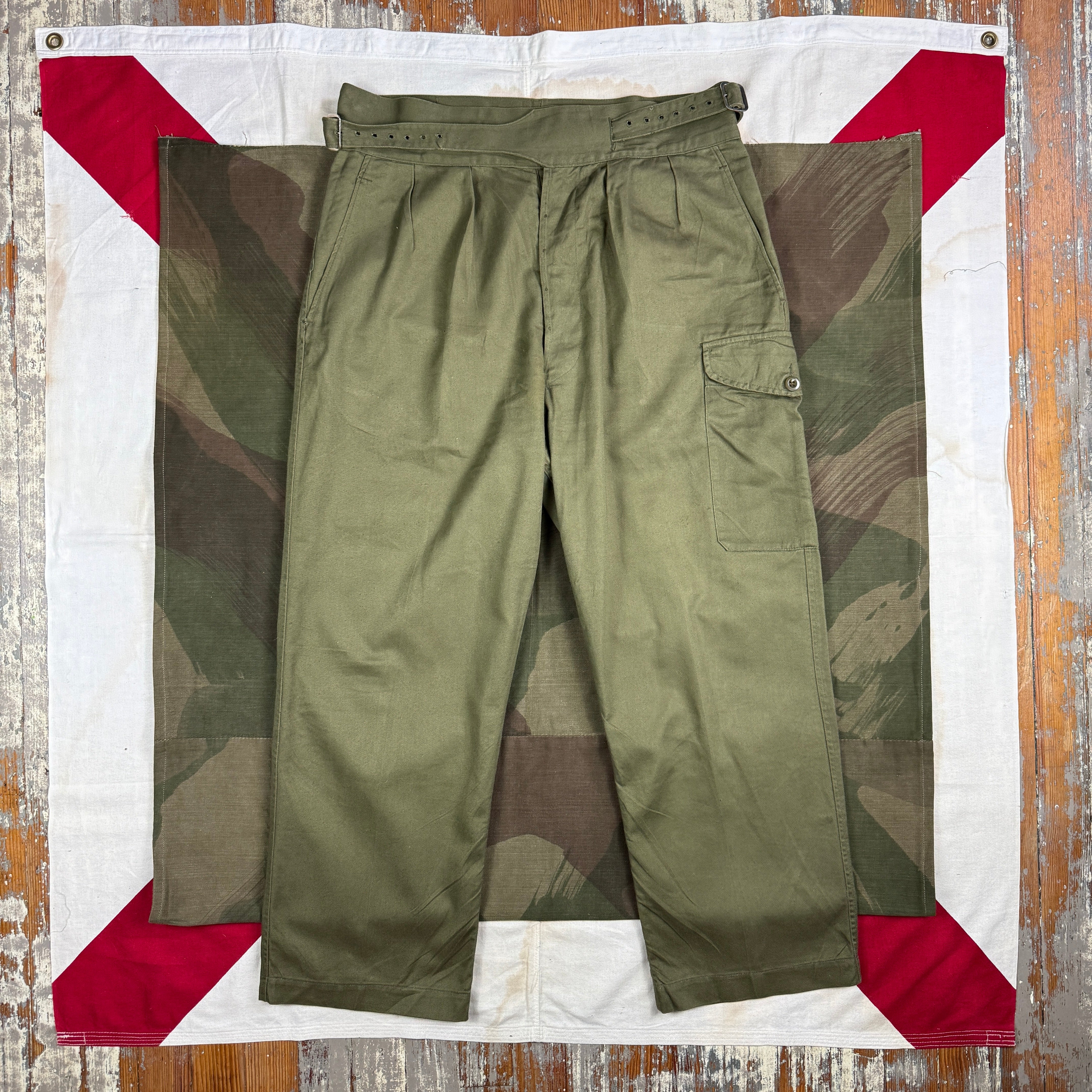British Army 1960s Jungle 'Gurkha' Trousers - size 36