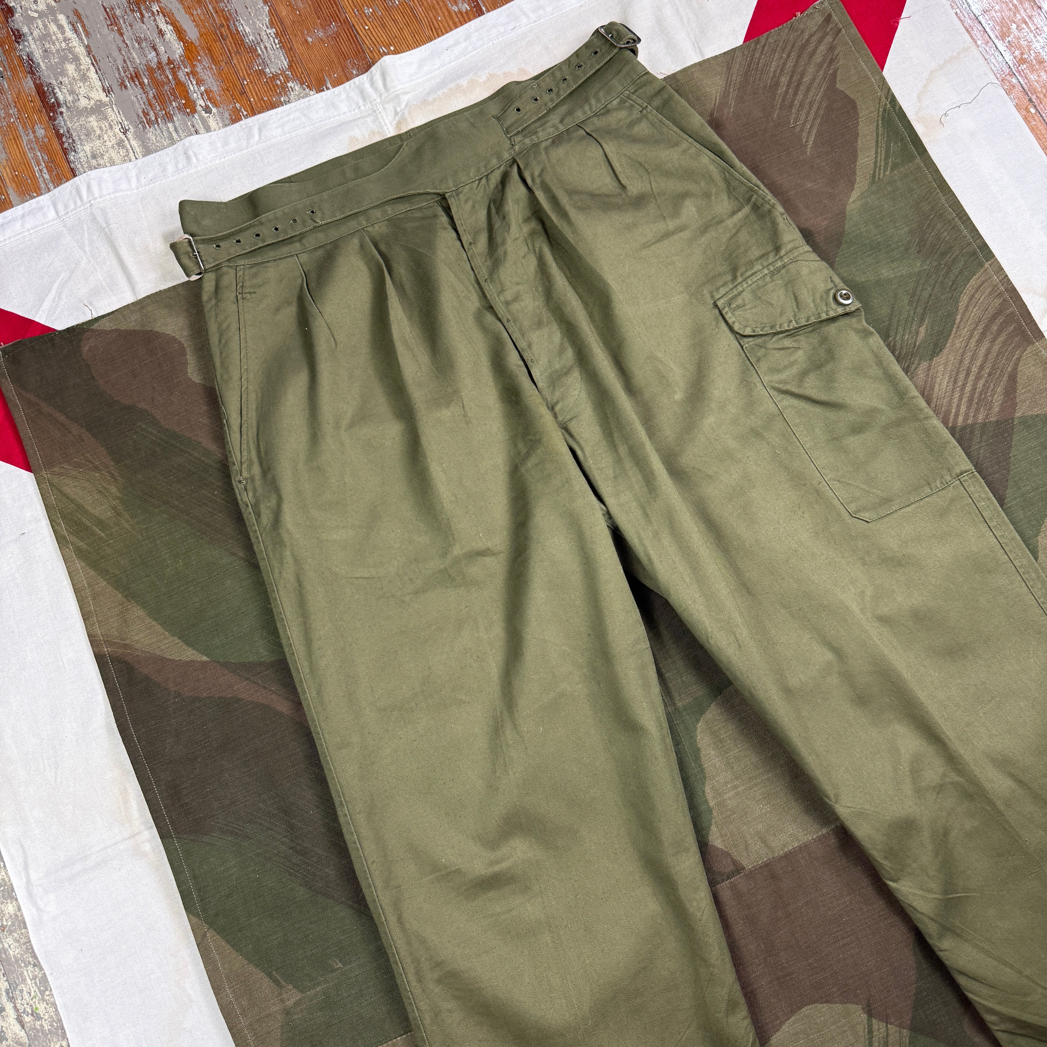 British Army 1960s Jungle 'Gurkha' Trousers - size 36