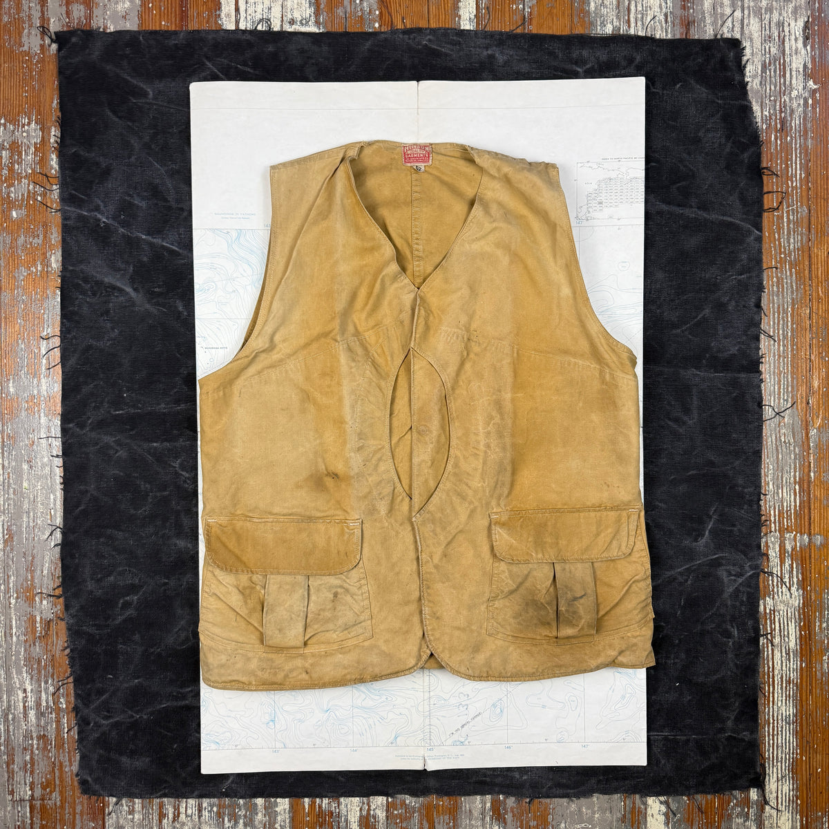 Hinson 1930s Half Moon Hunting Vest