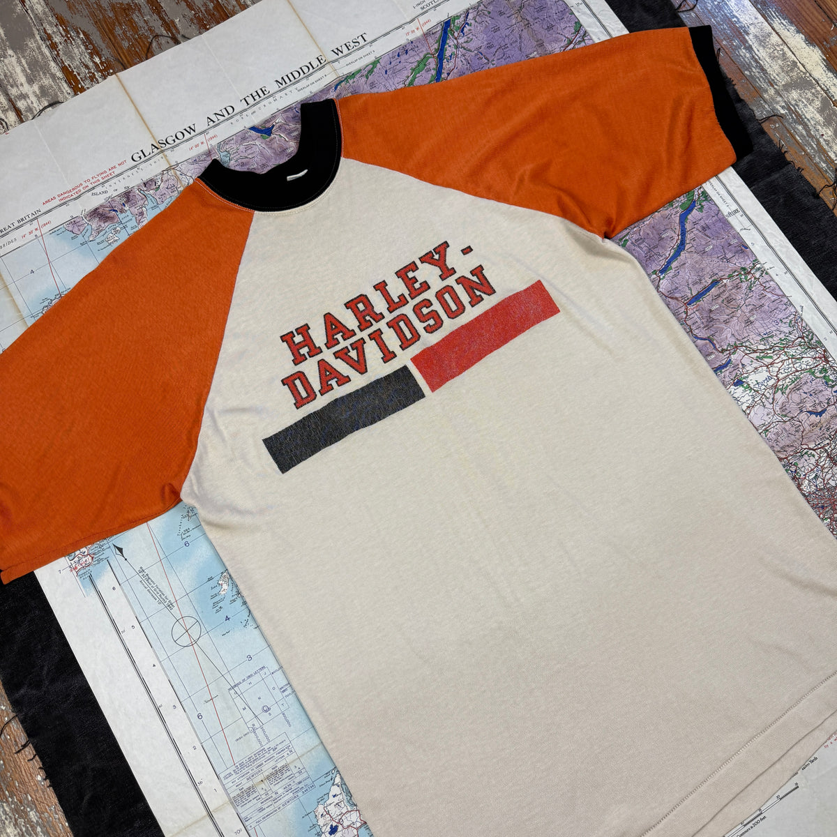 Harley Davidson 1970s Champion Racing T-Shirt