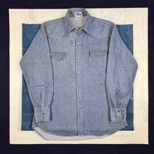 Load image into Gallery viewer, Harley Davidson Embroidered 1960s Western Shirt with Asymmetric Pockets
