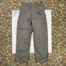 Load image into Gallery viewer, US Army WW2 P43 HBT Fatigue Pants
