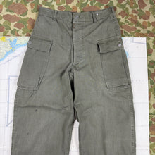 Load image into Gallery viewer, US Army WW2 P43 HBT Fatigue Pants
