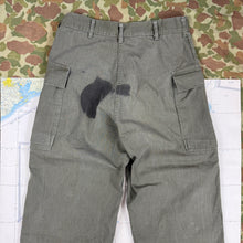 Load image into Gallery viewer, US Army WW2 P43 HBT Fatigue Pants
