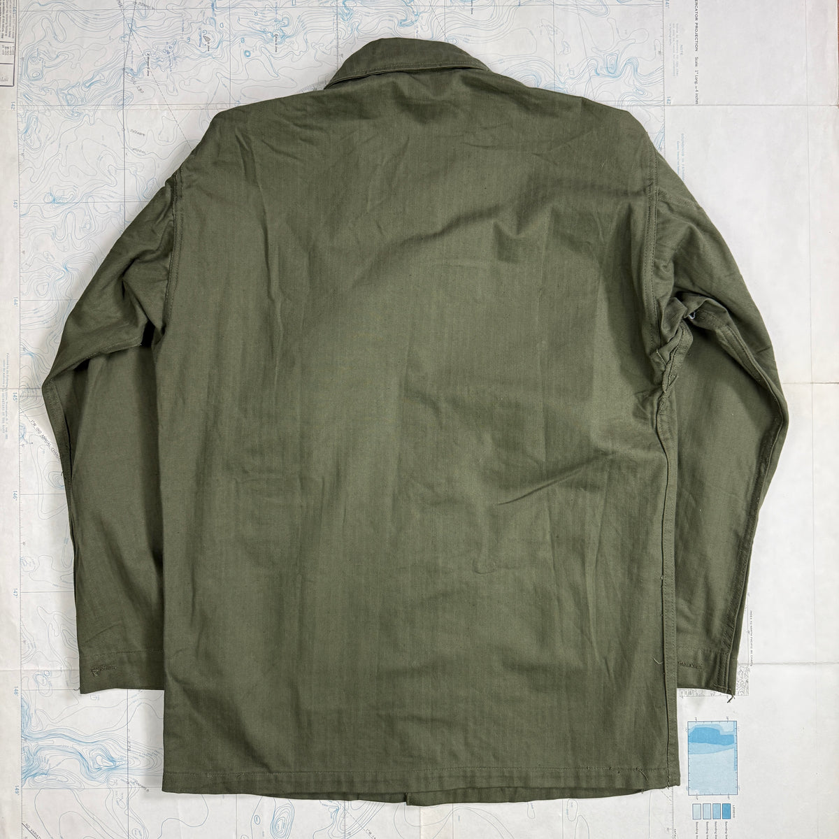 US Army WW2 HBT Fatigue Shirt - Deadstock