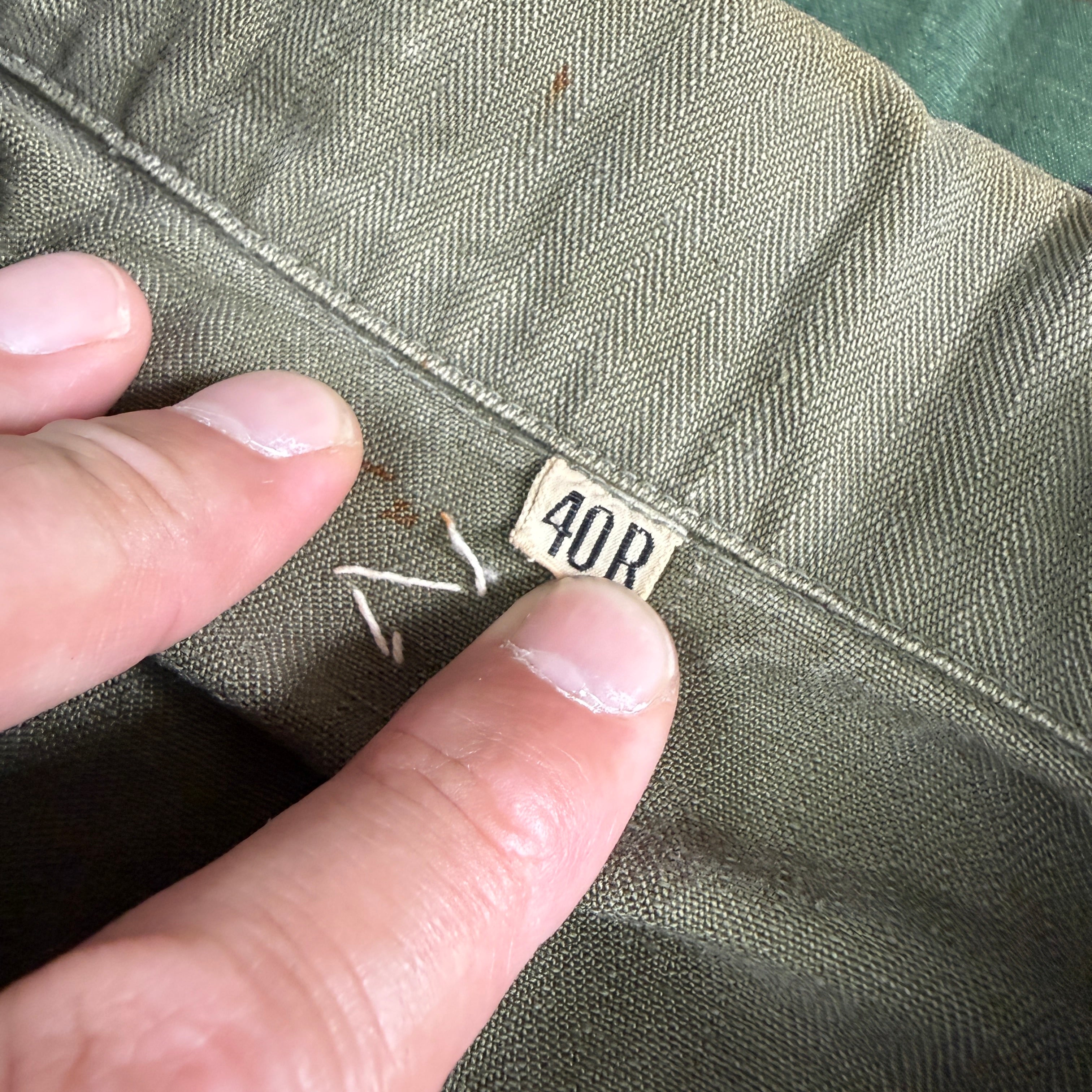 US Army Korean War HBT Shirt