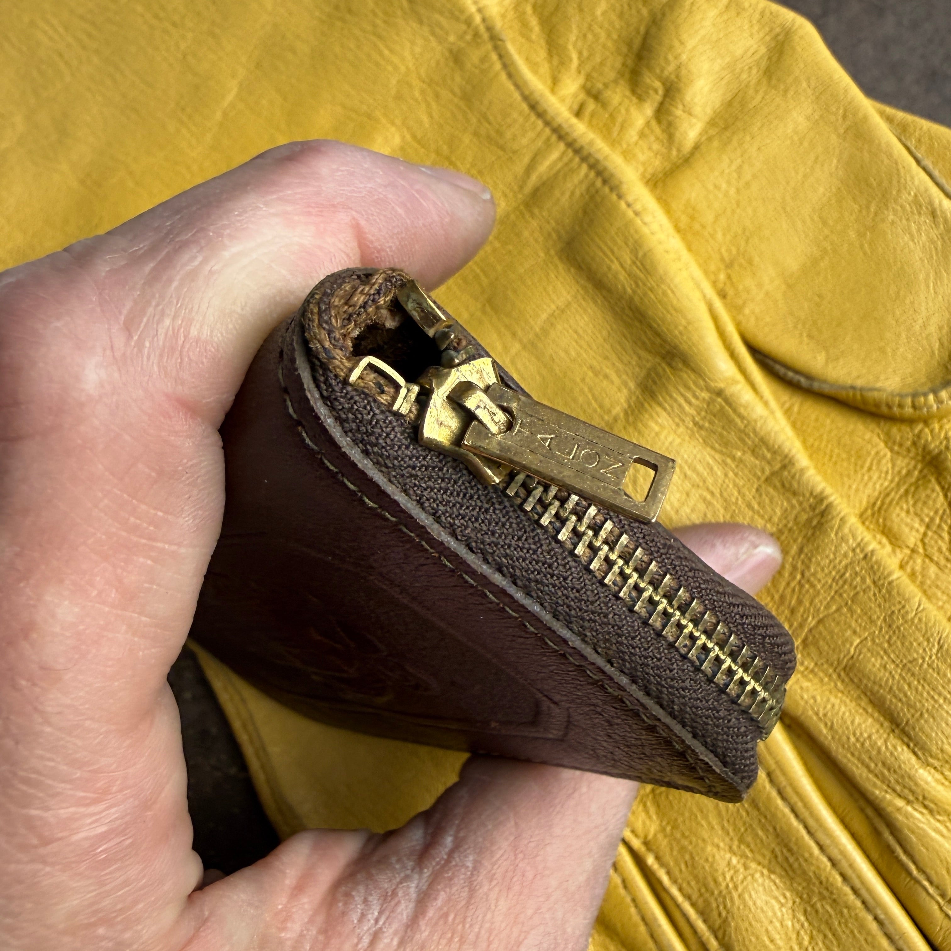 1930s/40s Heraldic Leather Wallet