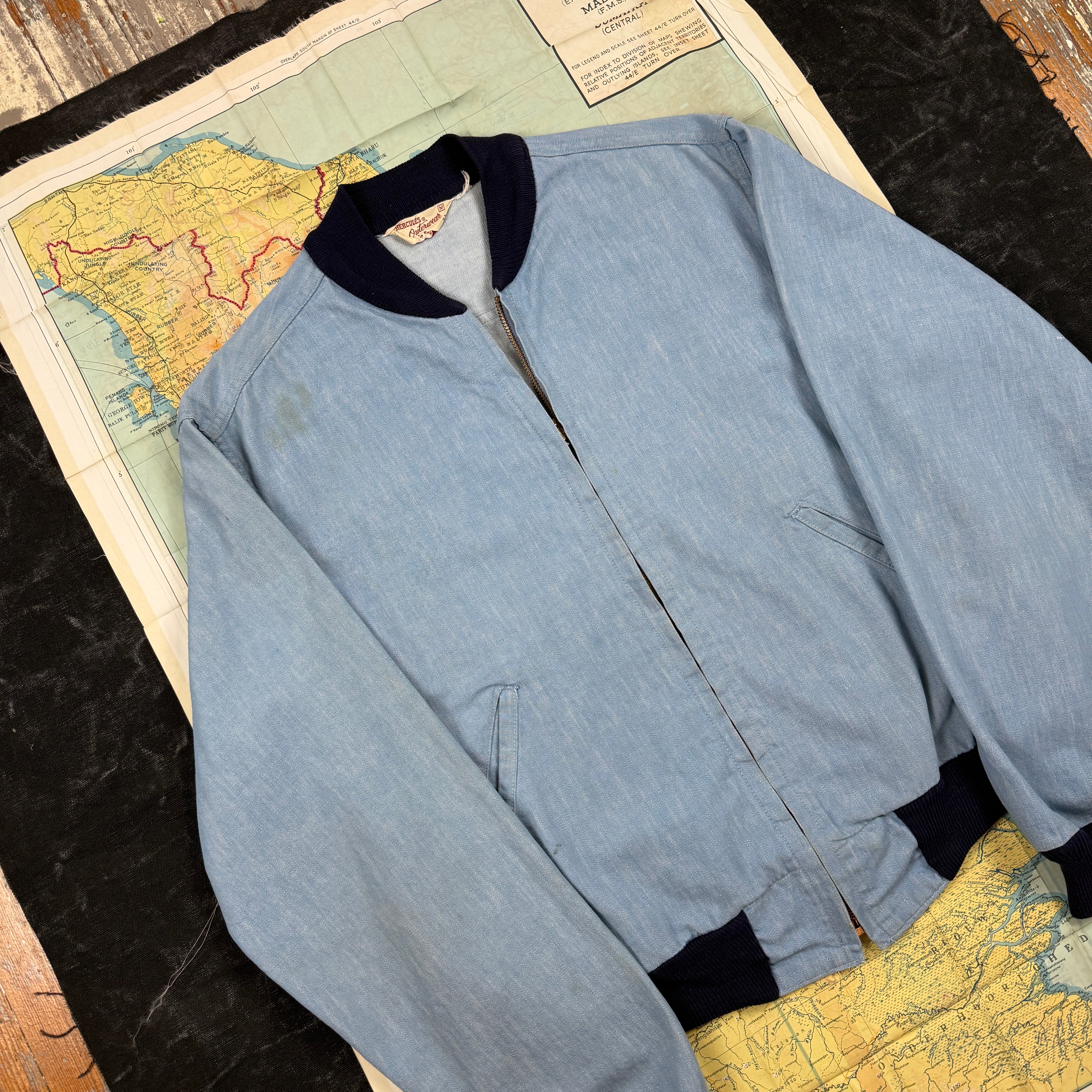 Hercules 1950s Chambray Jacket