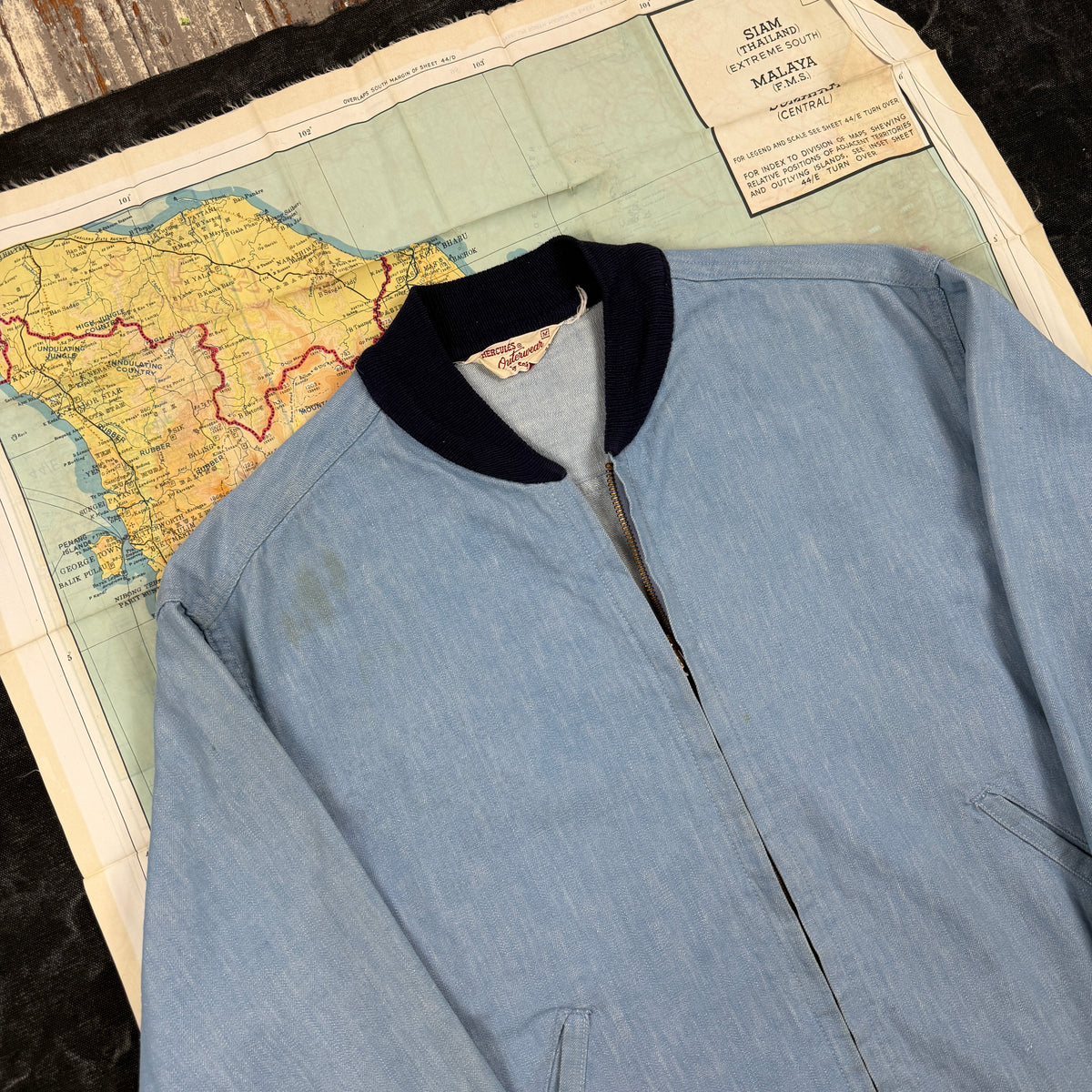 Hercules 1950s Chambray Jacket