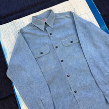 Load image into Gallery viewer, Hercules 1950s Chambray Work Shirt - Mint condition
