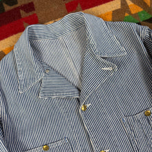 Load image into Gallery viewer, Hercules 1950s Hickory Denim Chore Jacket
