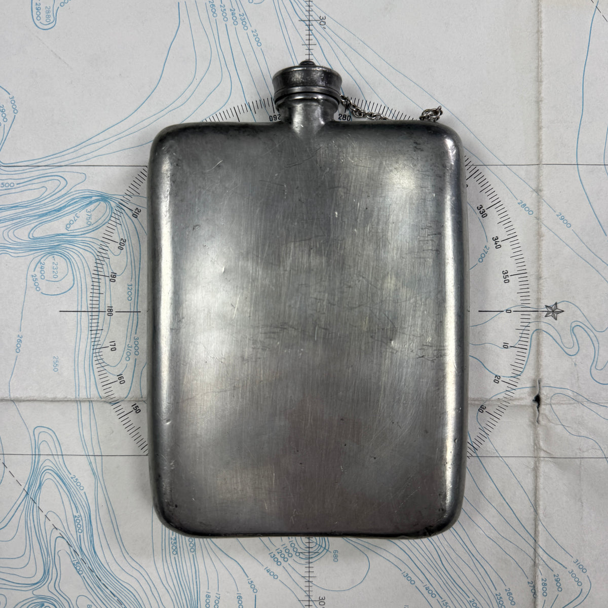 James Dixon WW2 Irish Guards Hip Flask