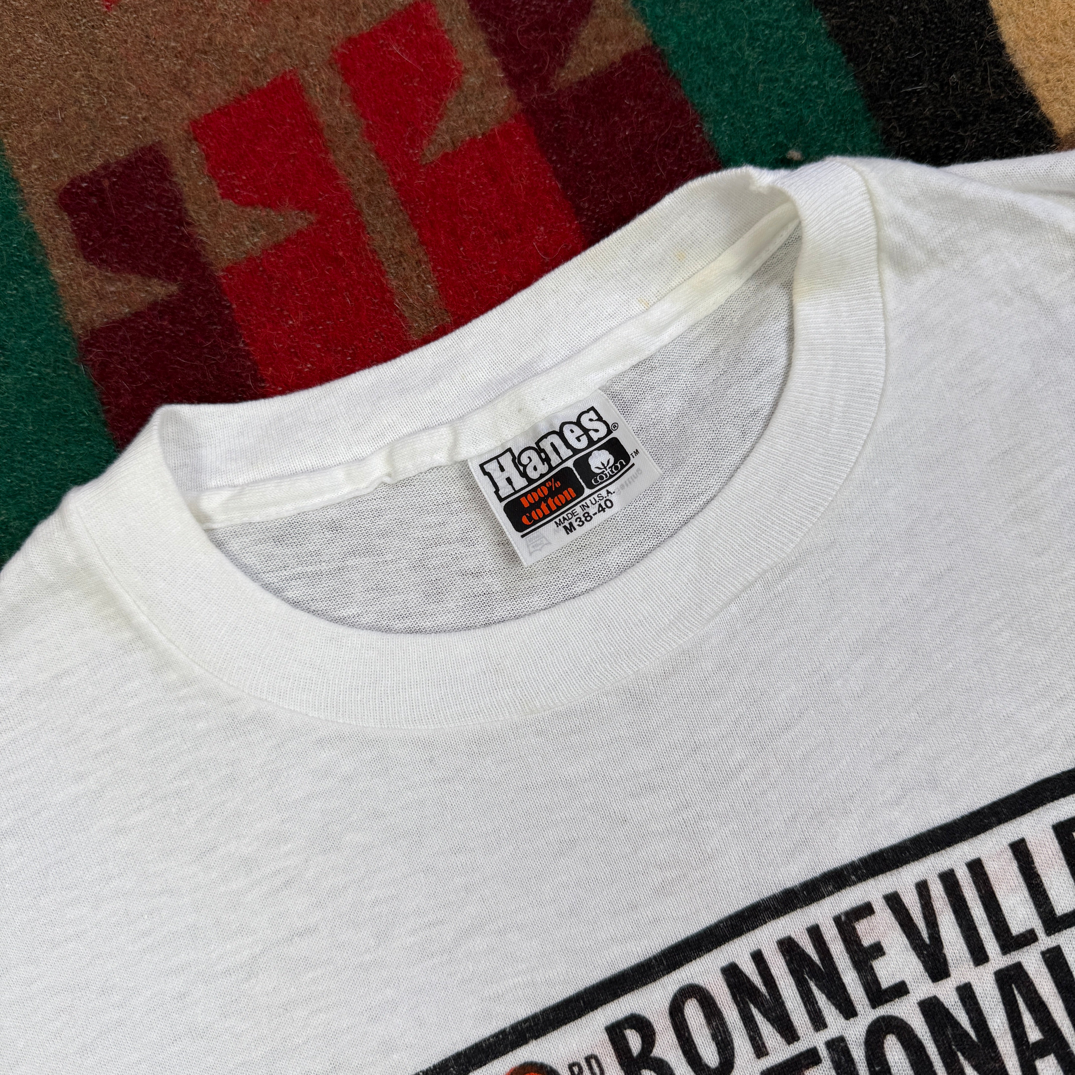 Bonneville Nationals Isky Cams 1981 T-shirt - Deadstock