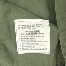 Load image into Gallery viewer, US Army Jungle Jacket 1966 Mint Condition
