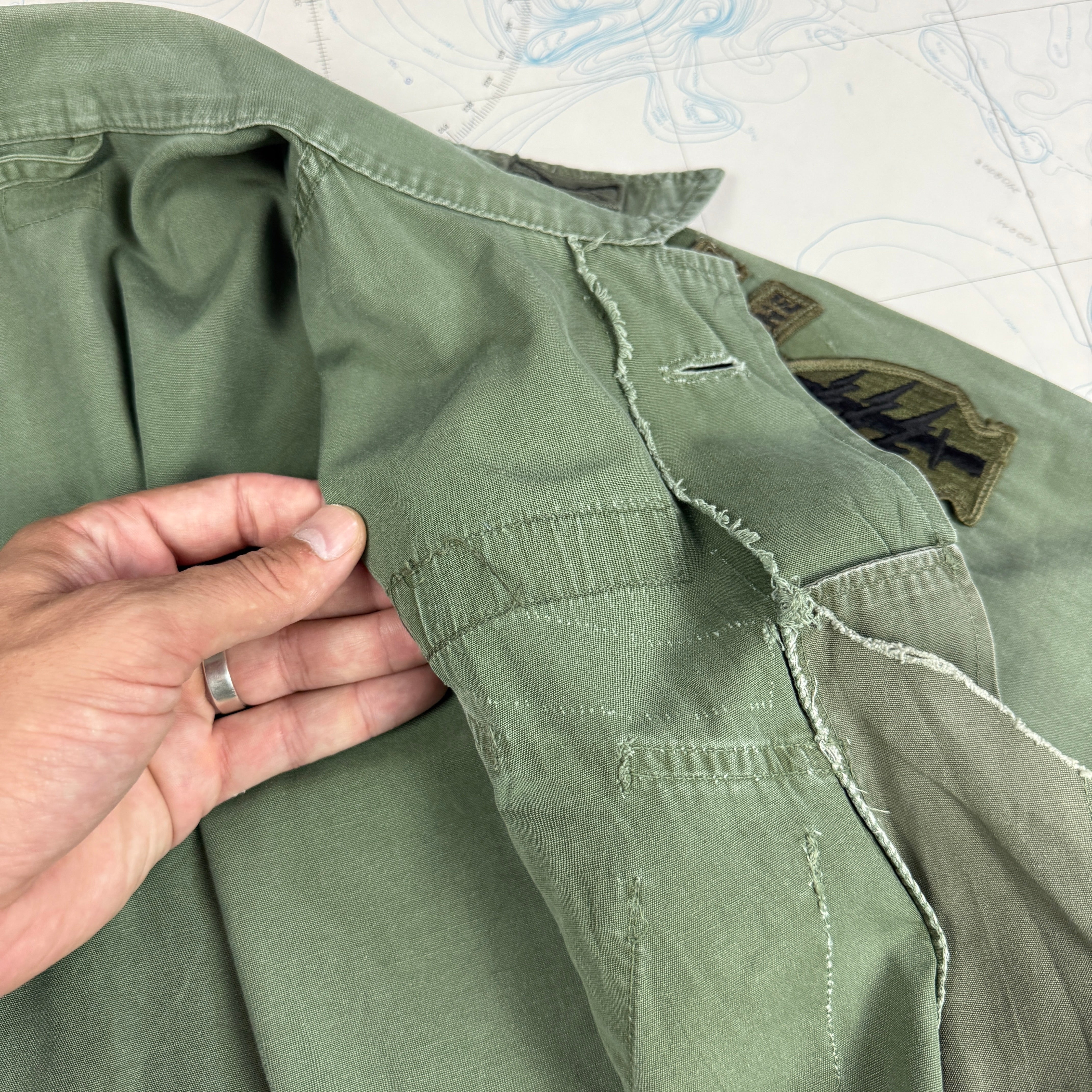 US Army 1st Pattern Jungle Jacket named to Special Forces Colonel