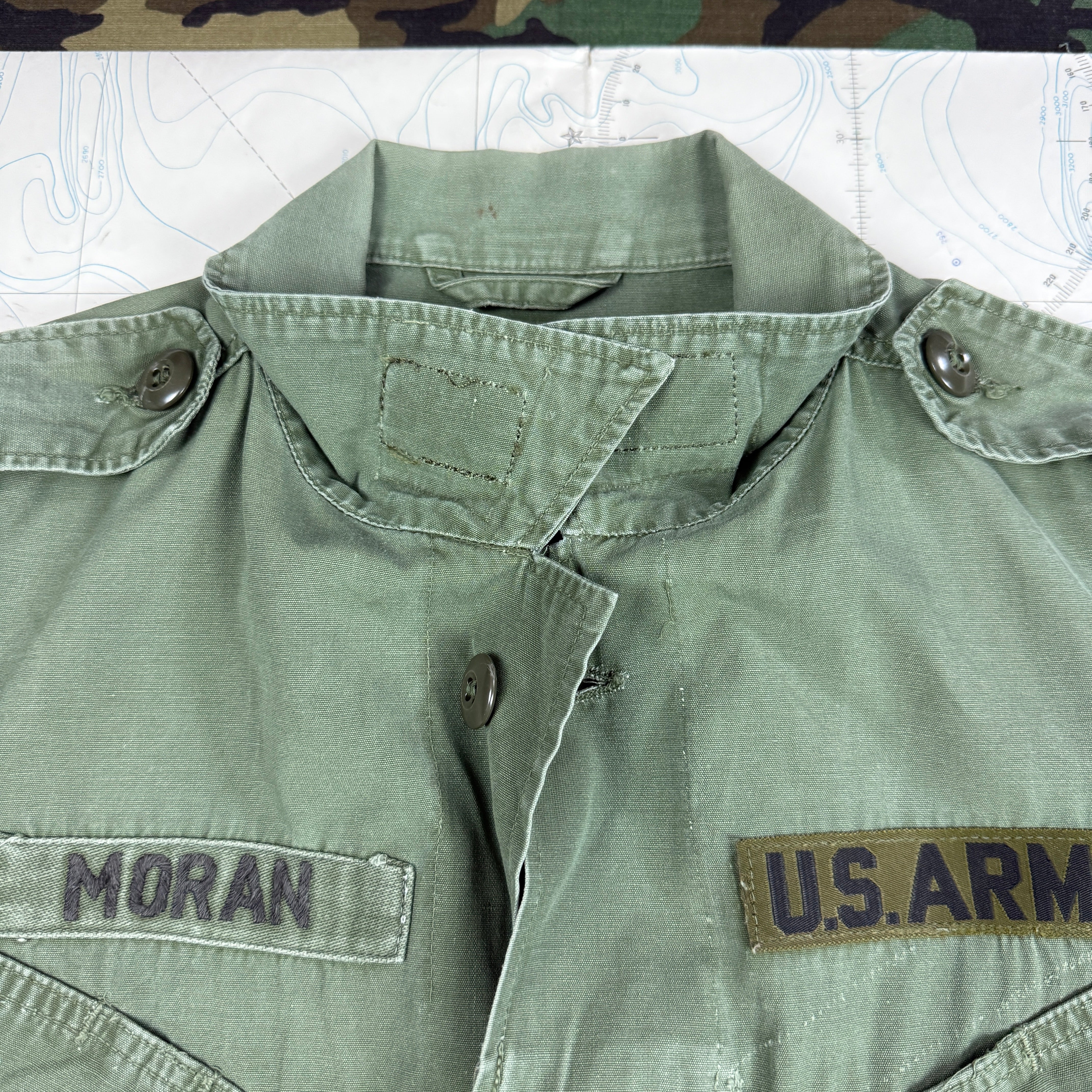 US Army 1st Pattern Jungle Jacket named to Special Forces Colonel