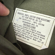 Load image into Gallery viewer, US Army Vietnam 1969 Jungle Pants - Deadstock - Med/Reg
