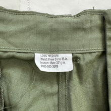 Load image into Gallery viewer, US Army 1967 Tropical Combat Trousers - Deadstock
