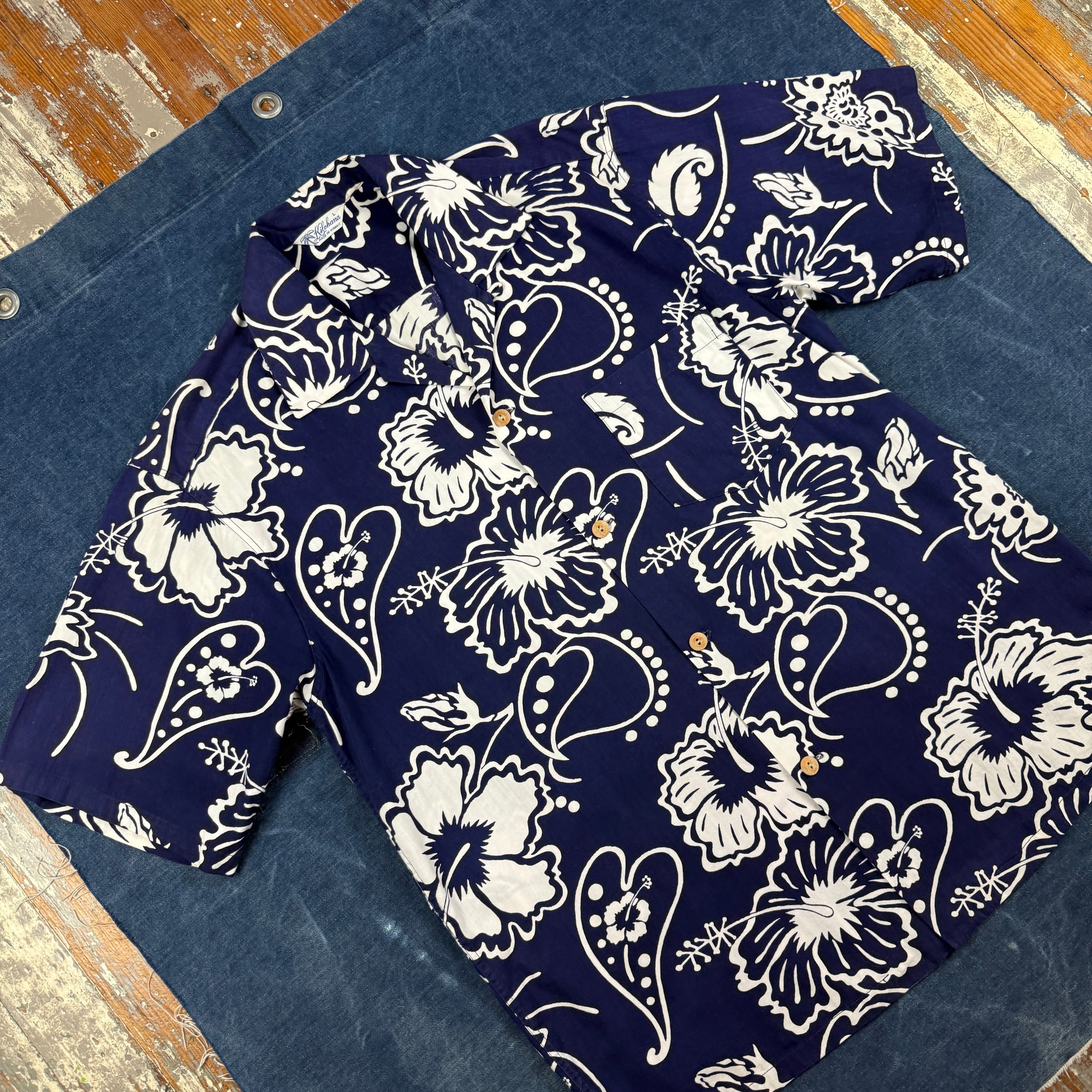 Kilohanan Late-50s Cotton Aloha Shirt