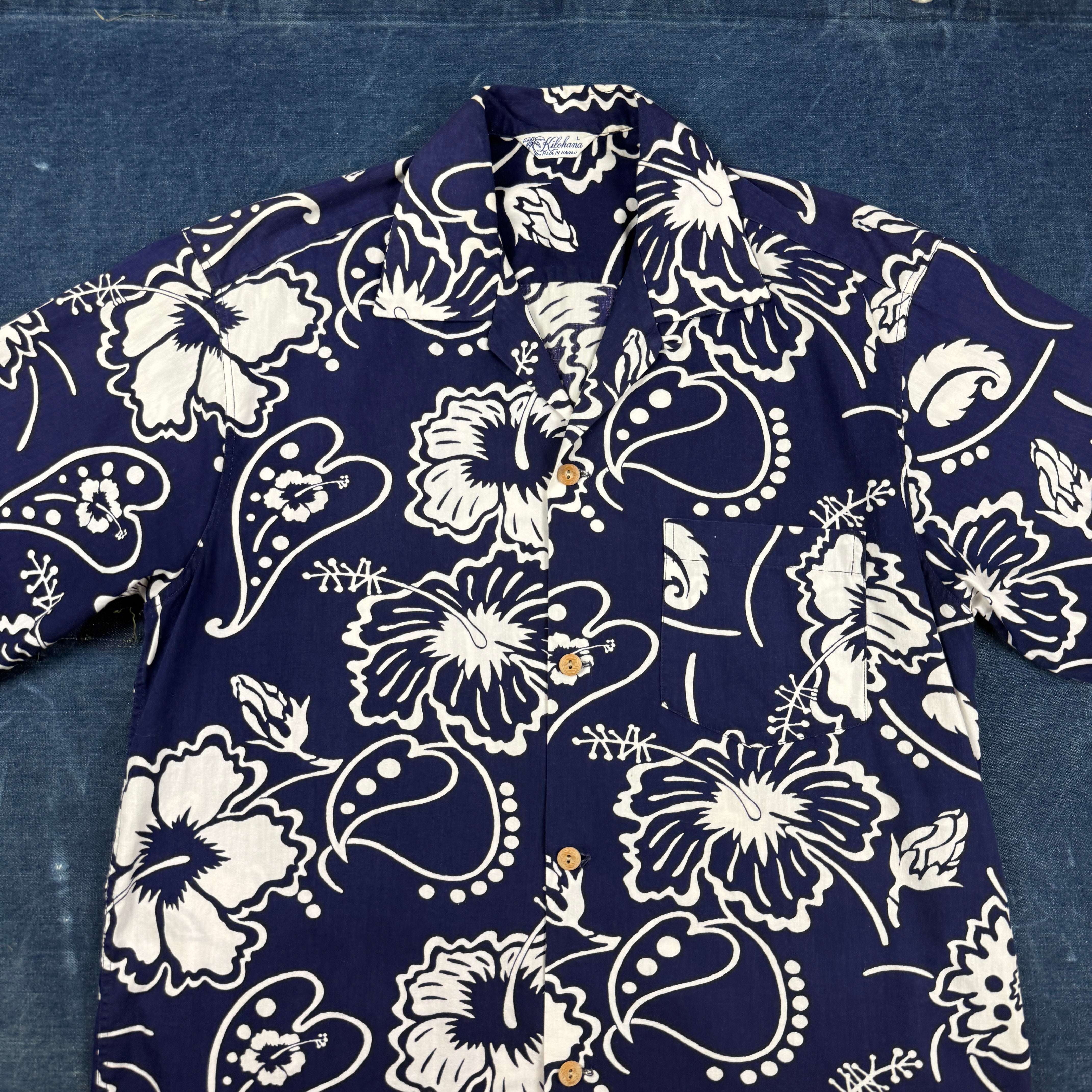 Kilohanan Late-50s Cotton Aloha Shirt