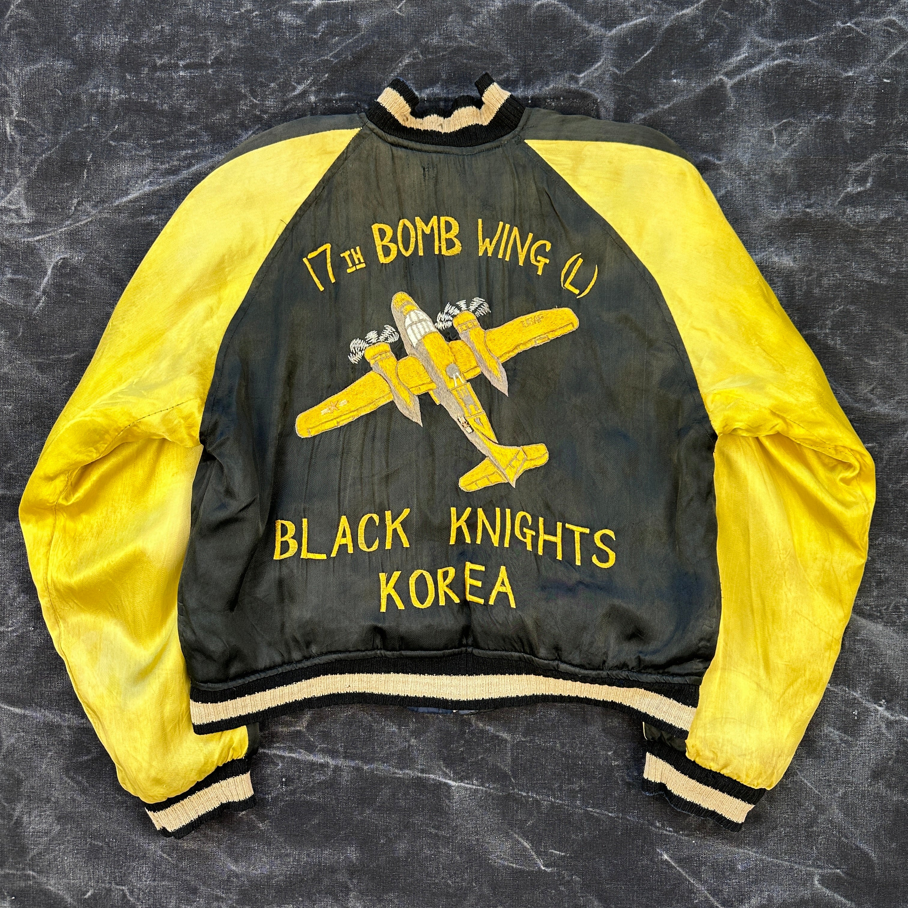USAF Korean War 17th Bomb Wing Souvenir Jacket