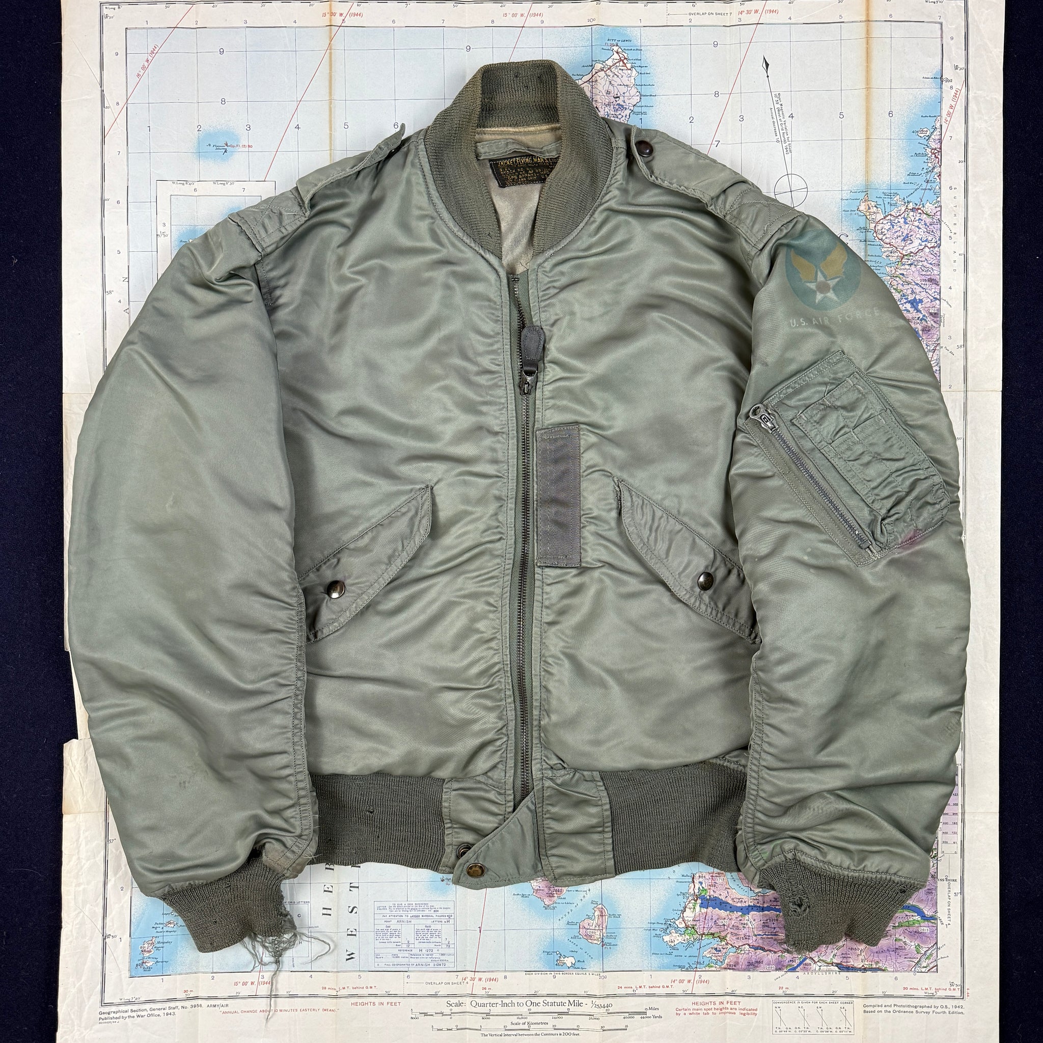 USAF 1950s L-2B Flight Jacket – The Major's Tailor