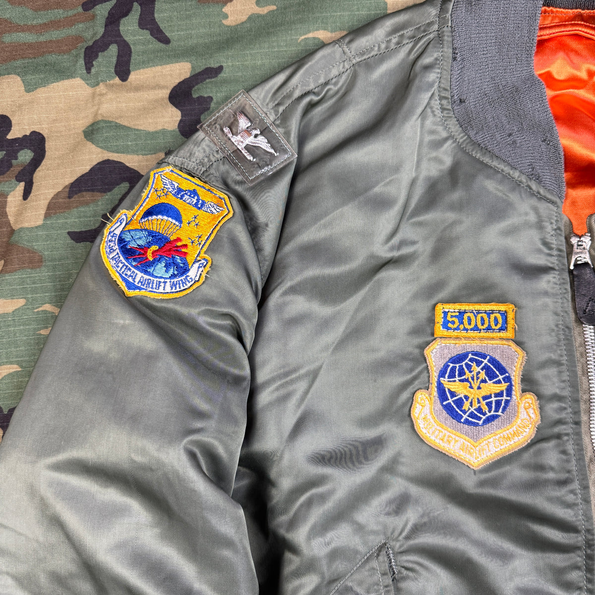 USAF 1973 L-2B Flight Jacket - Size XL