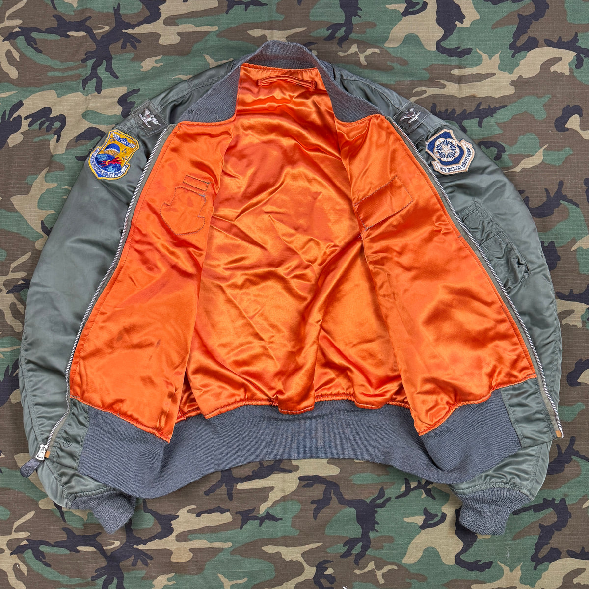 USAF 1973 L-2B Flight Jacket - Size XL