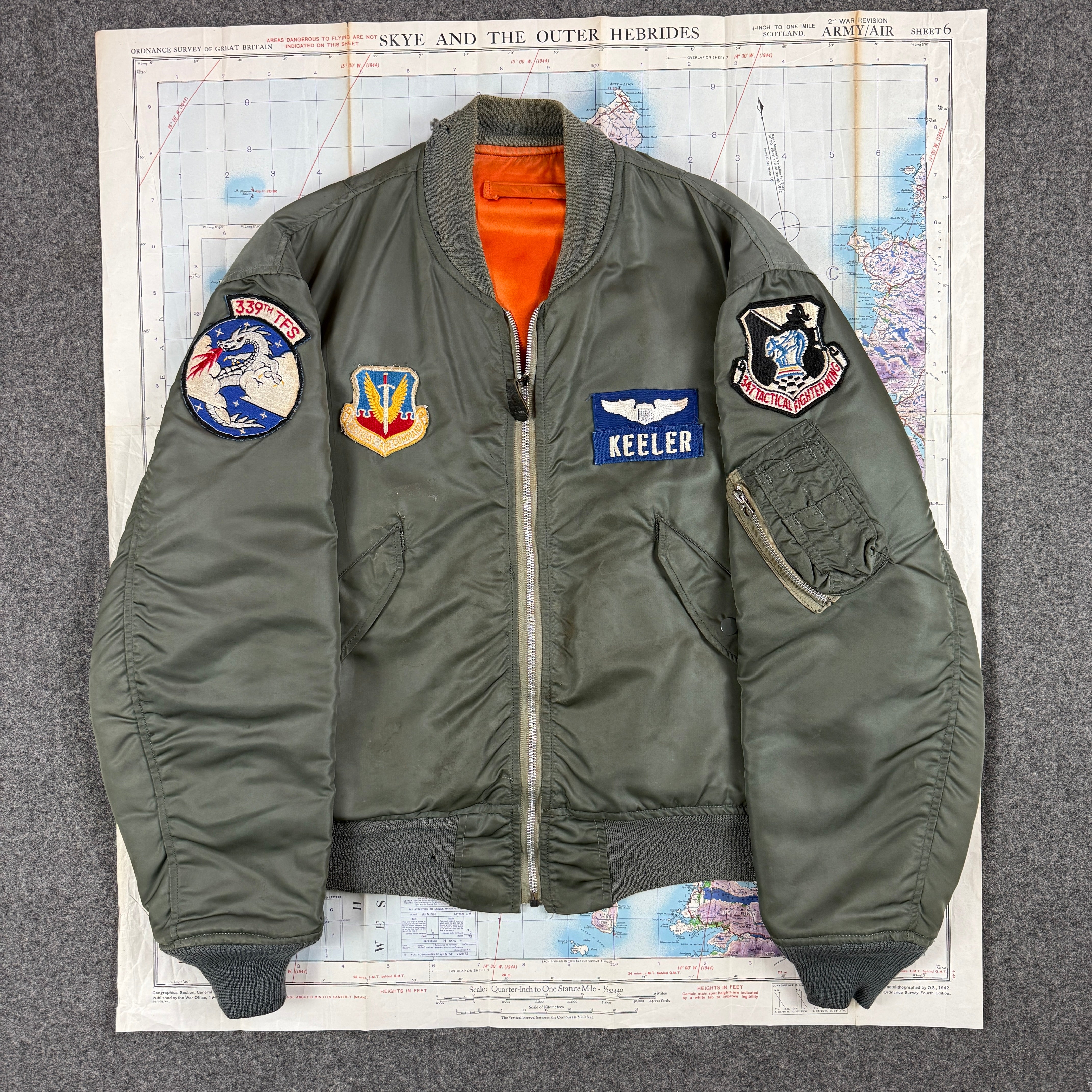 USAF 1973 L-2B Flight Jacket – The Major's Tailor