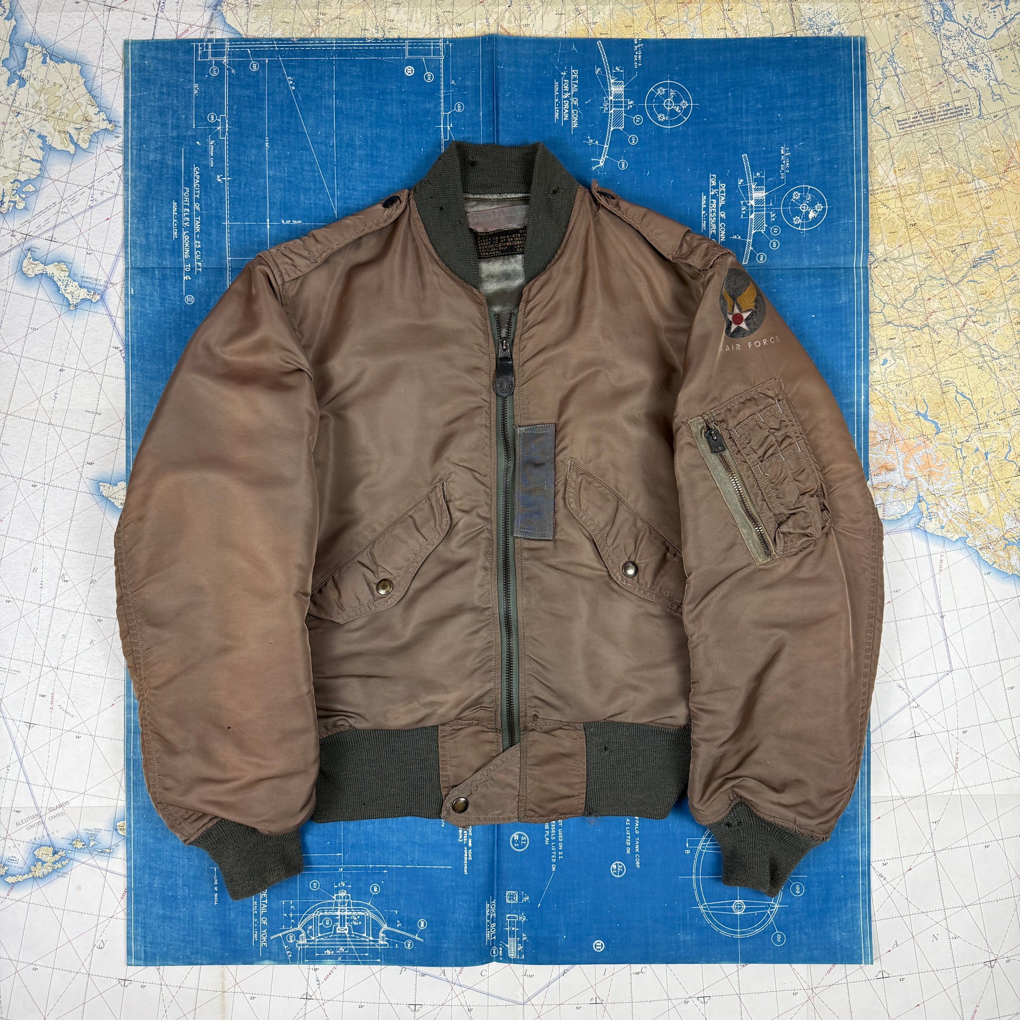 USAF 1950s L-2B Flight Jacket – The Major's Tailor