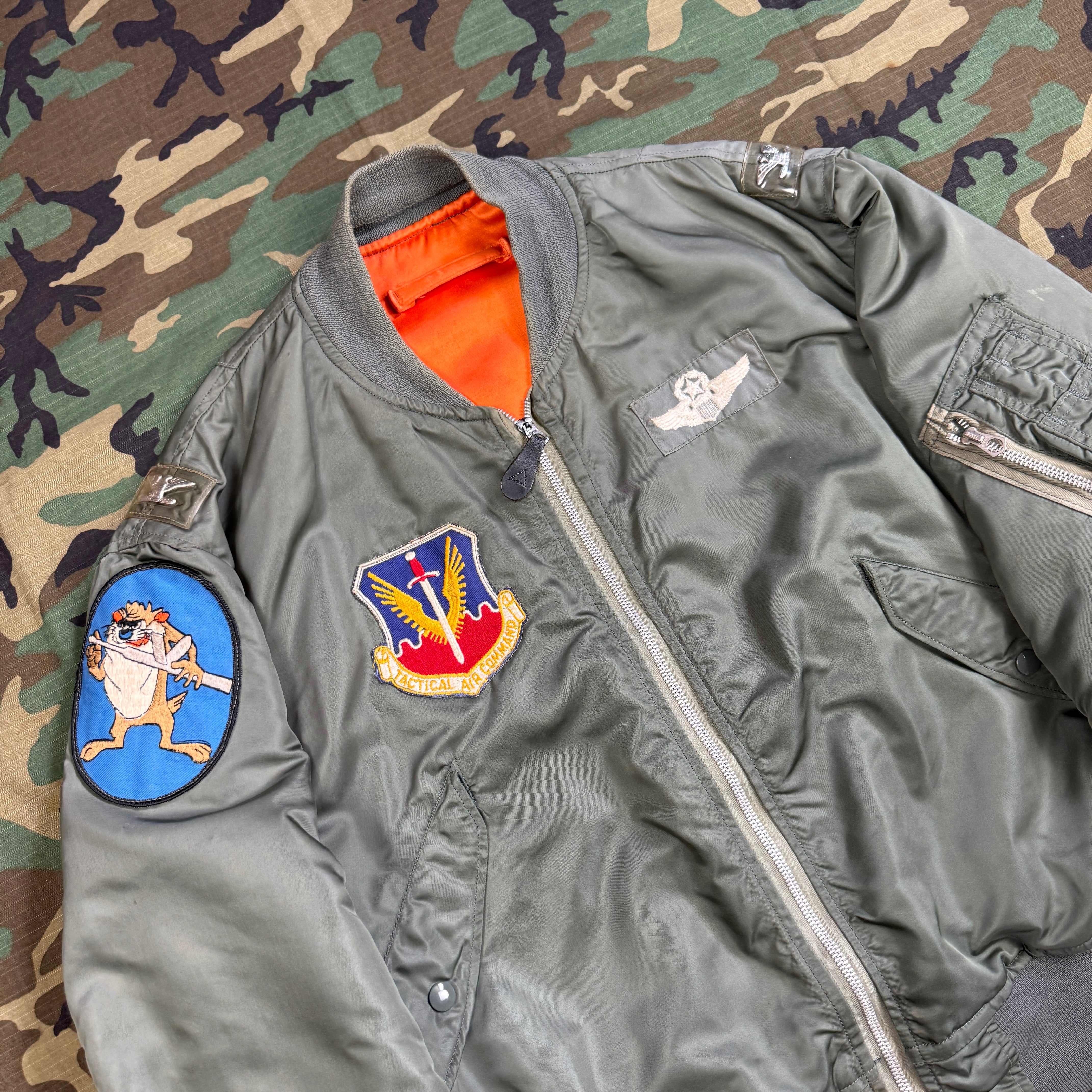 USAF 1973 L-2B Flight Jacket - Size XL