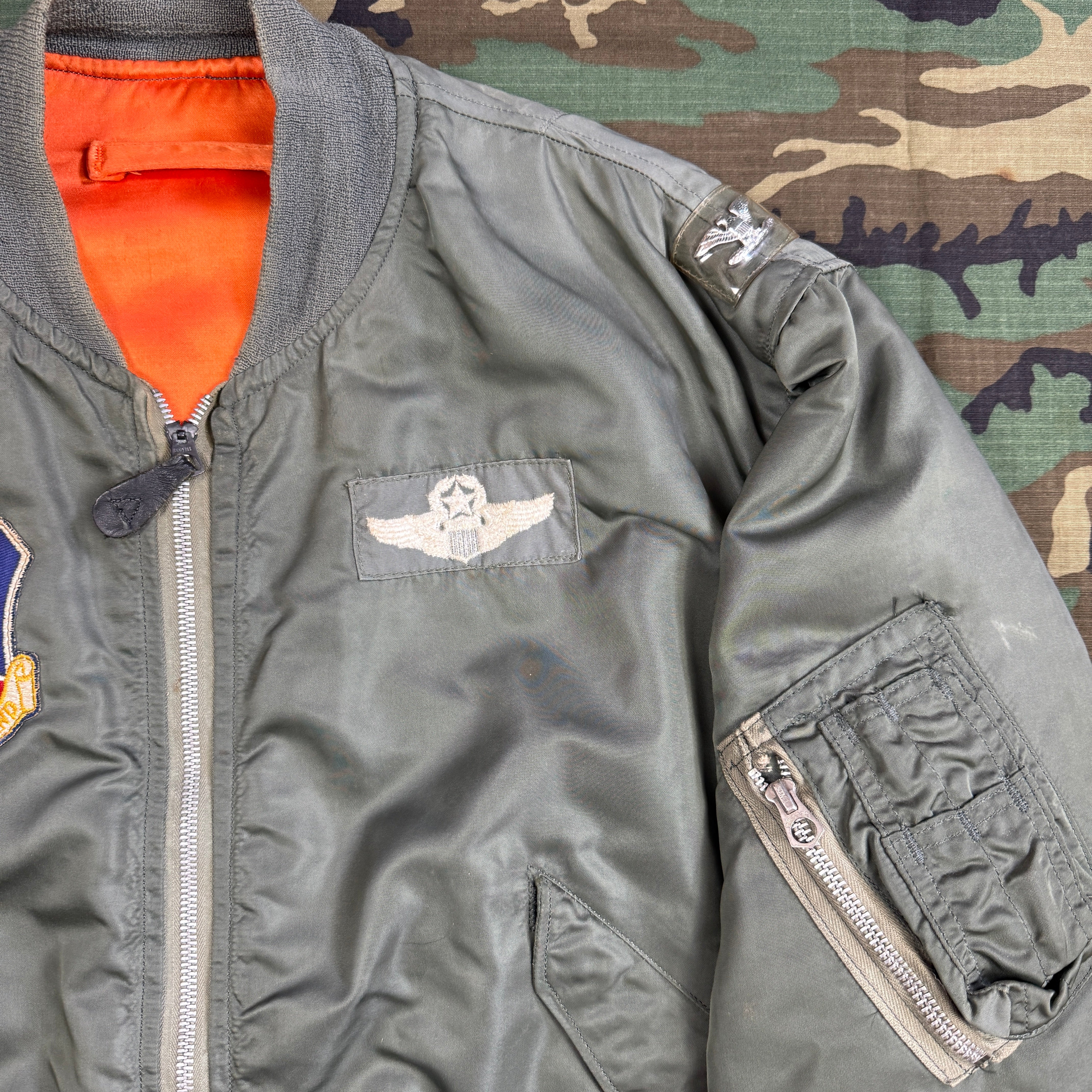 USAF 1973 L-2B Flight Jacket - Size XL