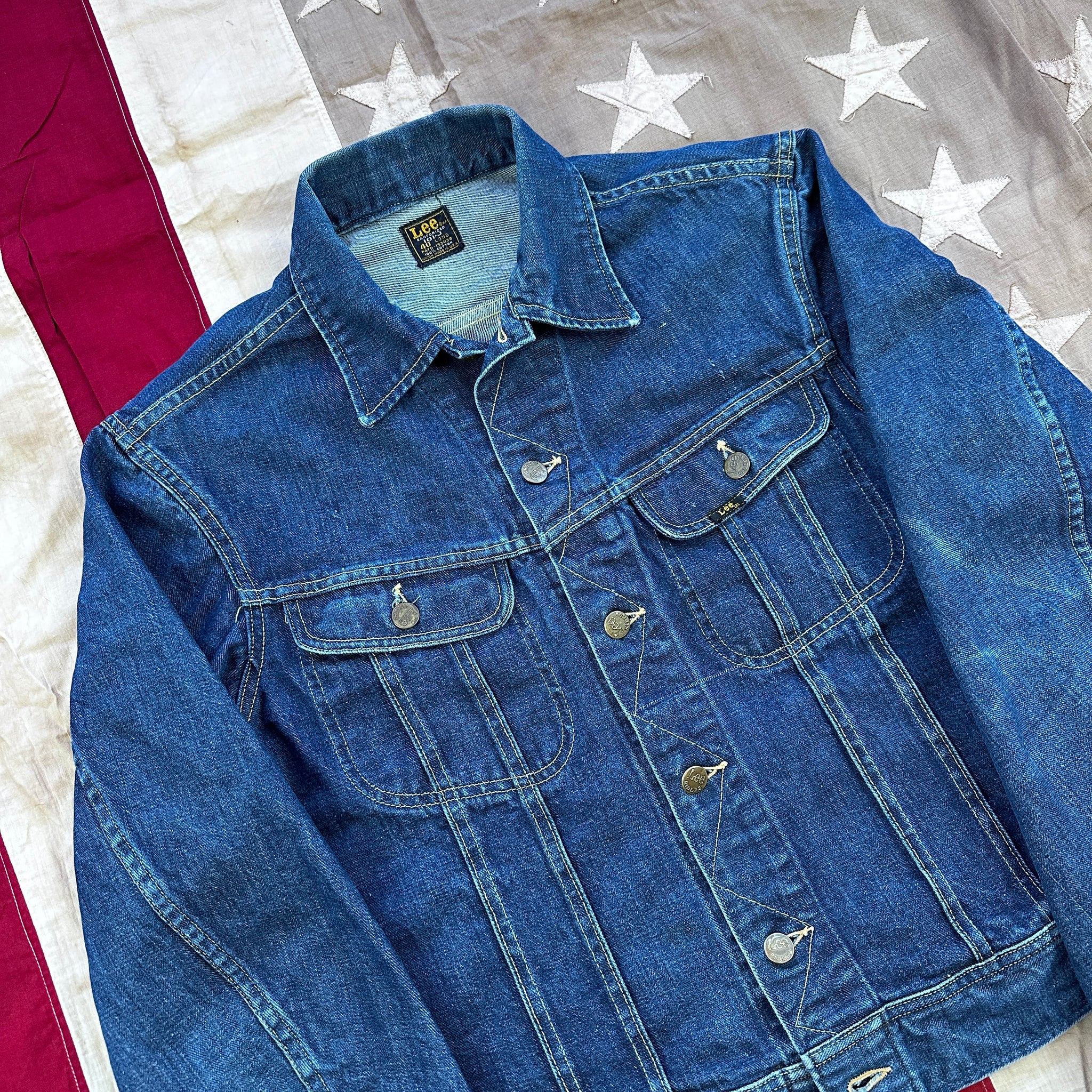 Lee Archives 1946 'Riders' 101J Denim Jacket - Heavy Wash