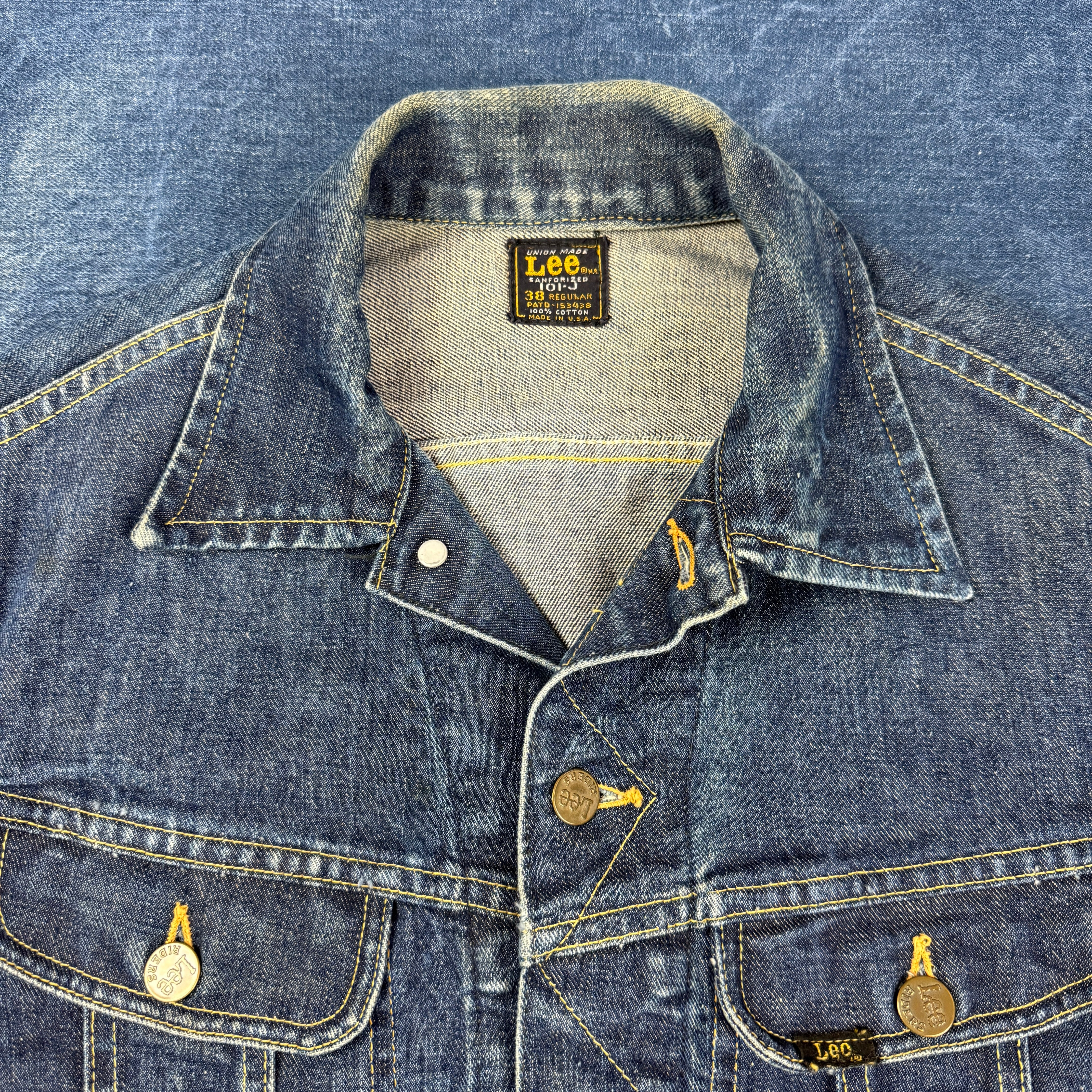 Lee Riders Late-1960s 101-J Denim Jacket - Good Condition