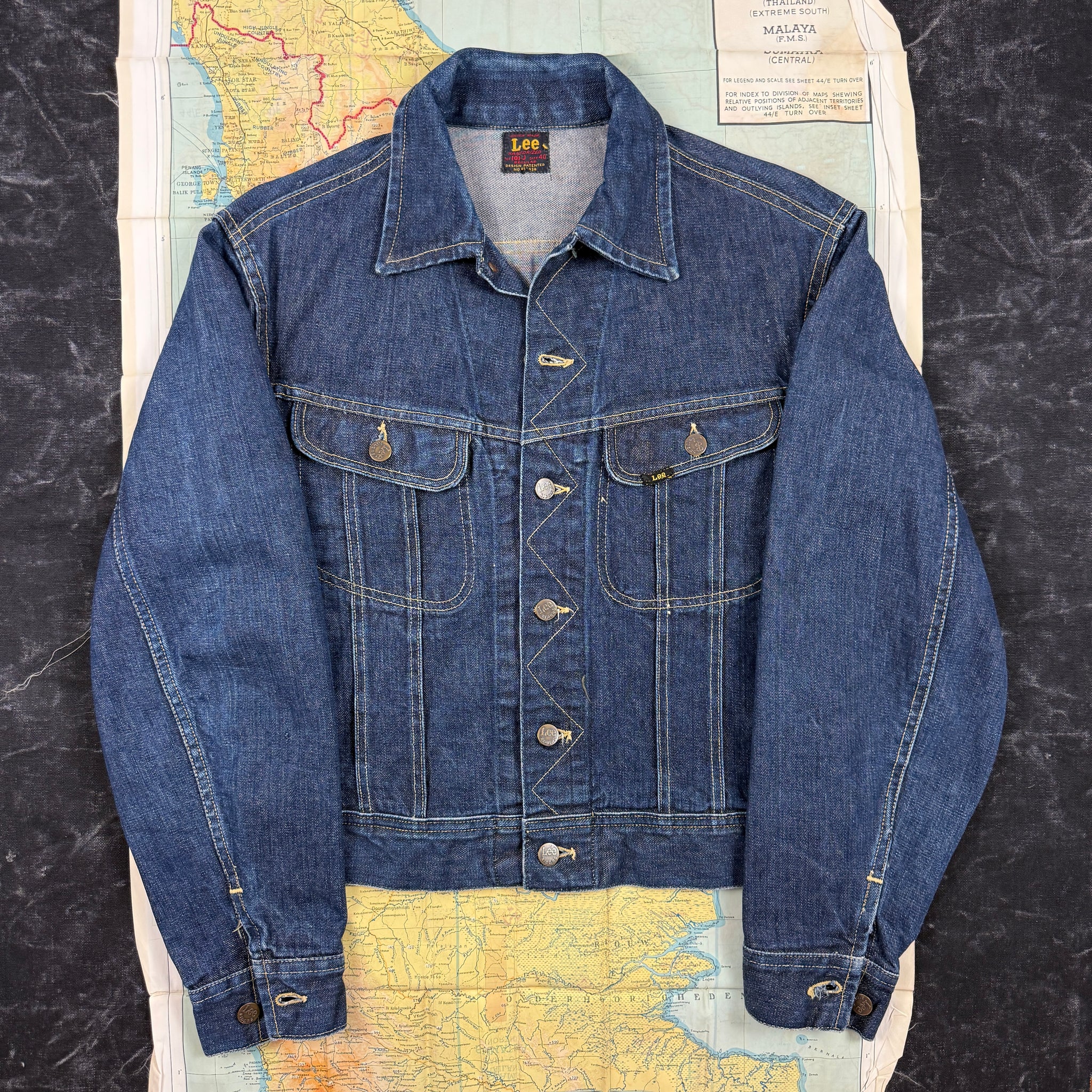 Lee Riders 101-J Early 50s Denim Jacket - Excellent Condition 