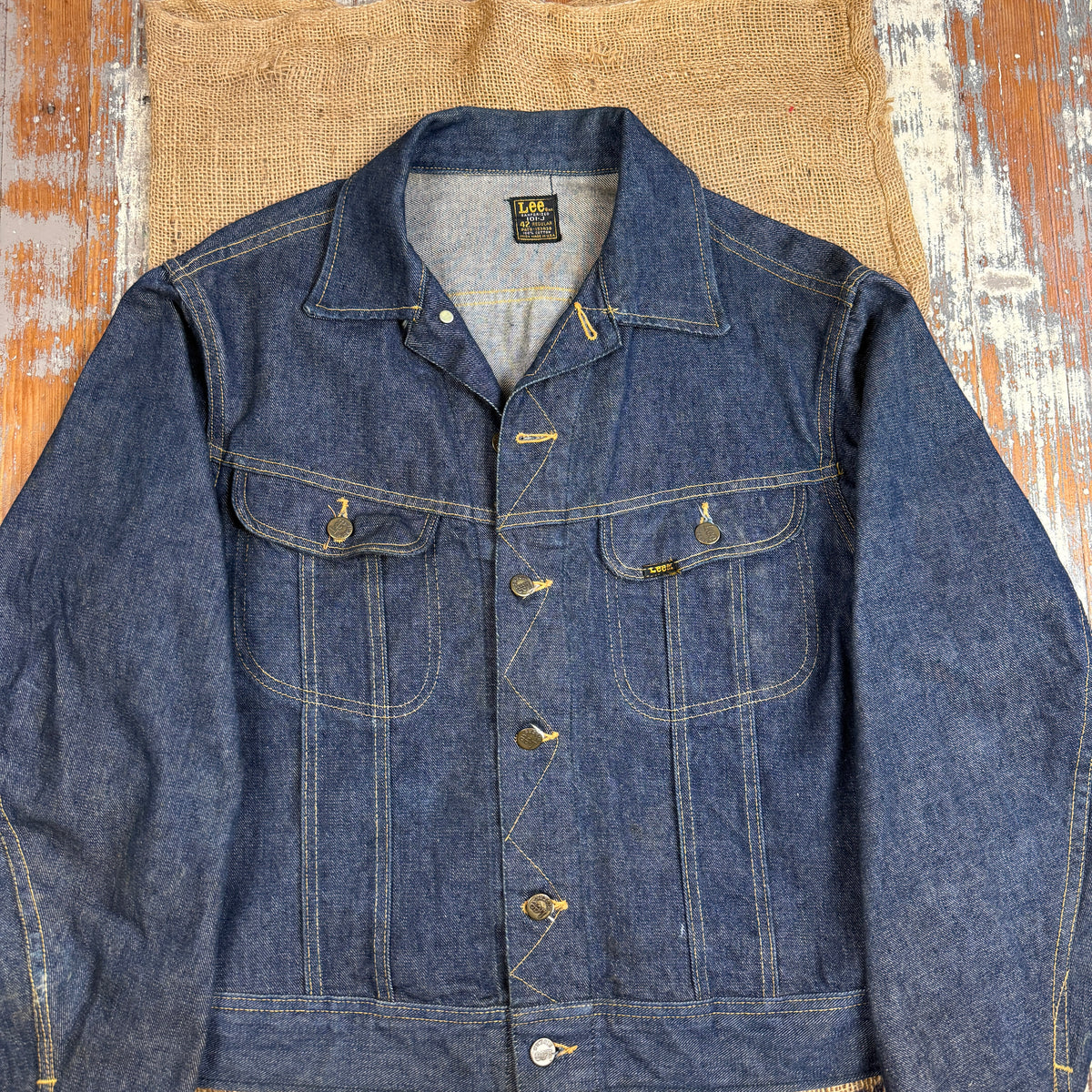 Lee Riders Late 60s 101-J Denim Jacket - Size 42 - Mint Condition