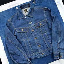 Load image into Gallery viewer, Lee 1960s 101-J Embroidered Goodell&#39;s Stockmen Supply Denim Jacket
