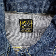 Load image into Gallery viewer, Lee 1960s 101-J Embroidered Goodell&#39;s Stockmen Supply Denim Jacket
