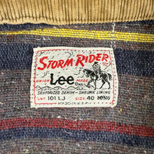 Load image into Gallery viewer, Lee Storm Rider Early 60s Blanket Lined Denim Jacket
