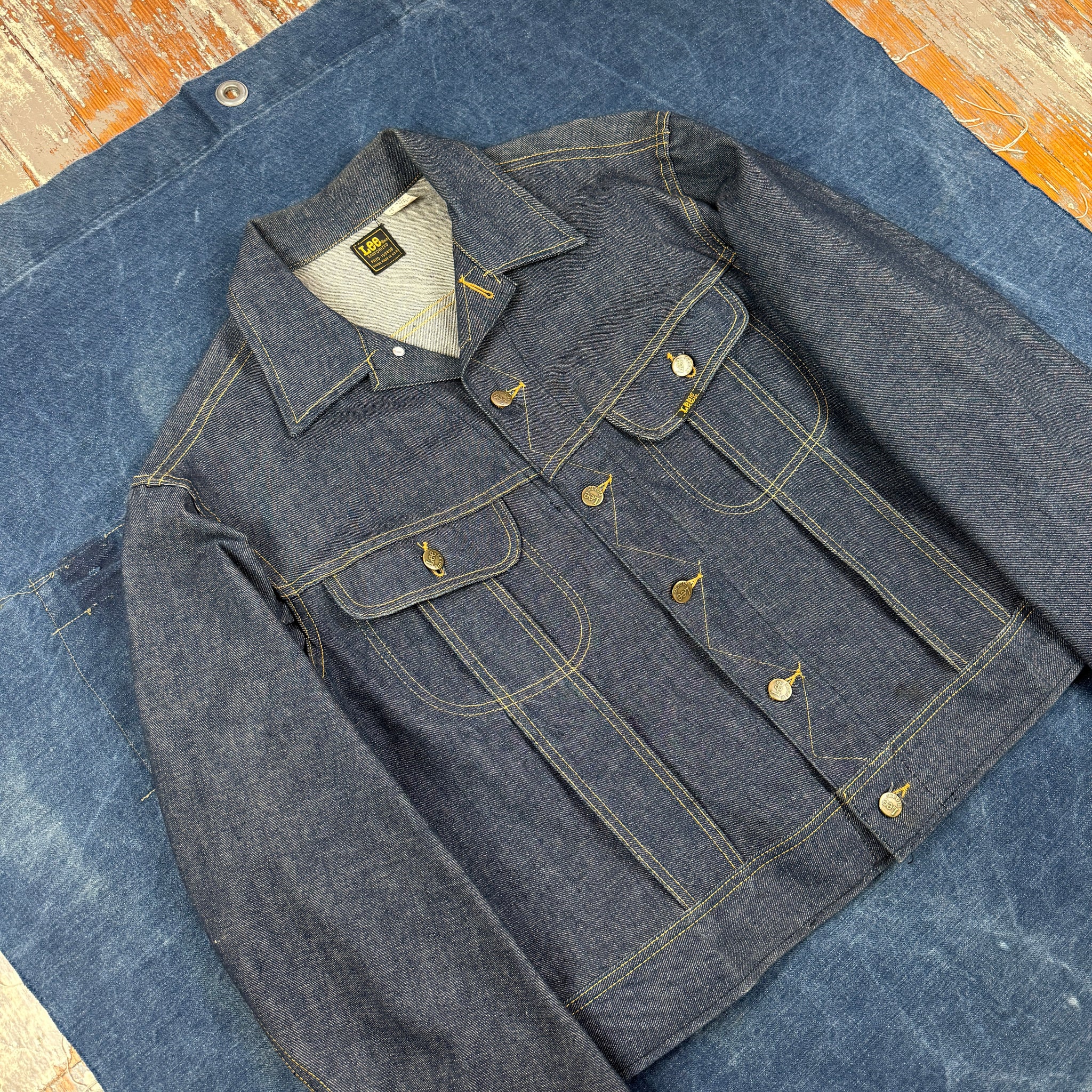 Lee Riders Early 70s Denim Jacket - Deadstock large size – The 