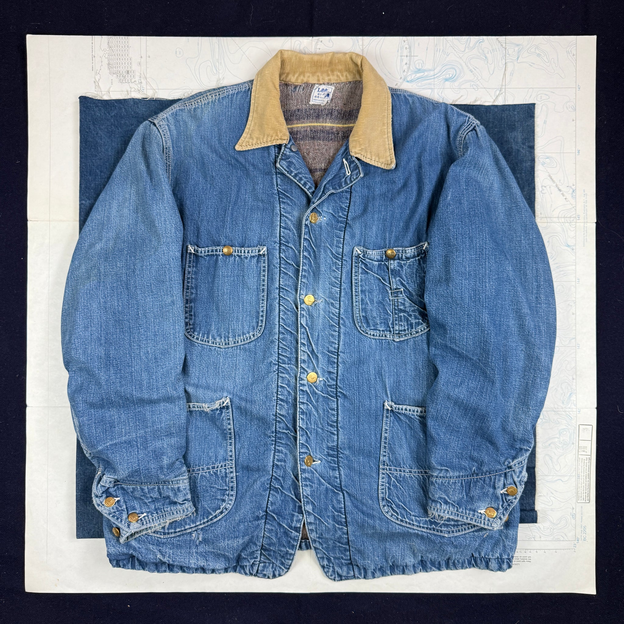 Lee 1960s 81-LJ Lined Chore Jacket – The Major's Tailor