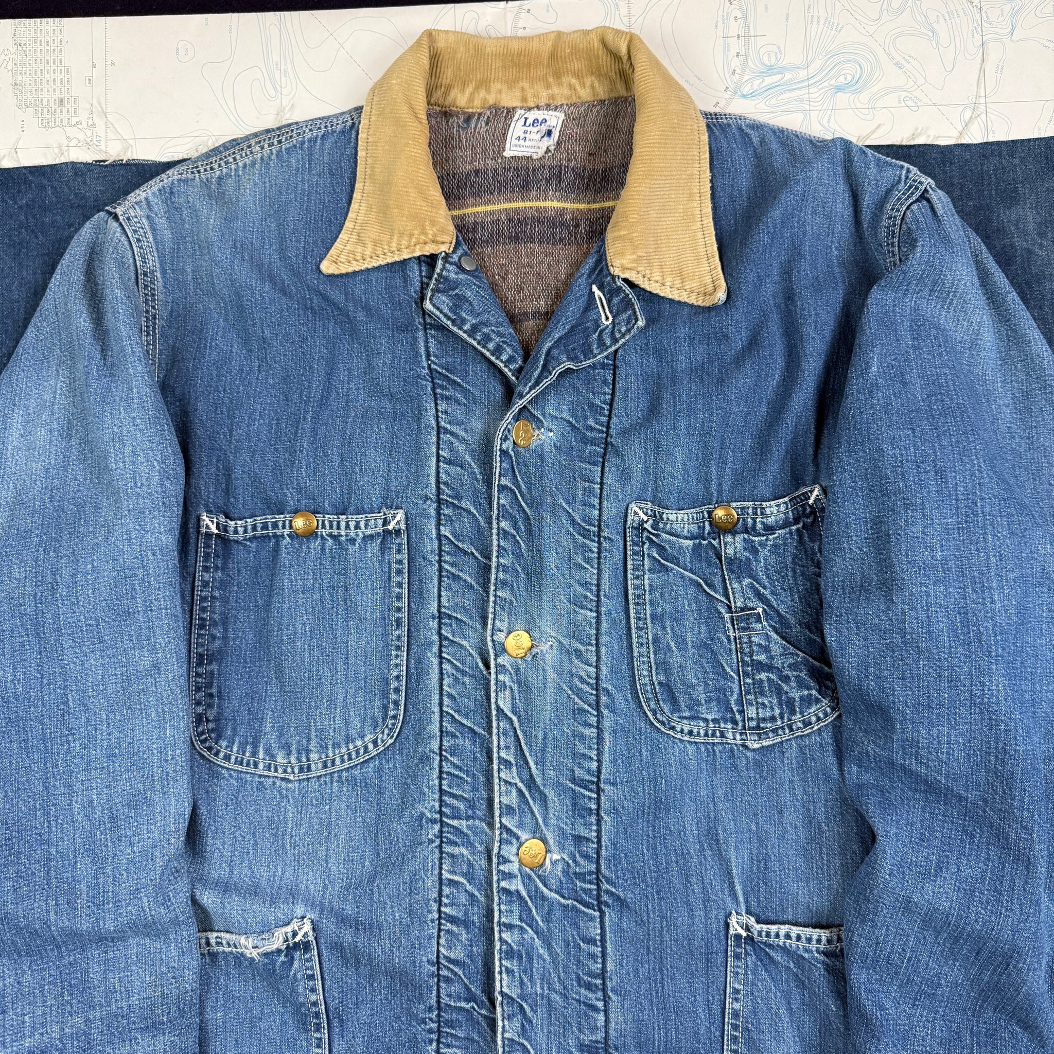 Lee 1960s 81-LJ Lined Chore Jacket – The Major's Tailor