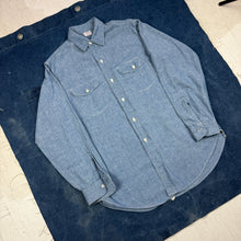 Load image into Gallery viewer, Lee Early 60s Chambray Denim Shirt - Excellent Condition
