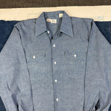 Load image into Gallery viewer, Lee 60s Chambray Denim Shirt - Deadstock
