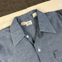 Load image into Gallery viewer, Lee 60s Chambray Denim Shirt - Deadstock
