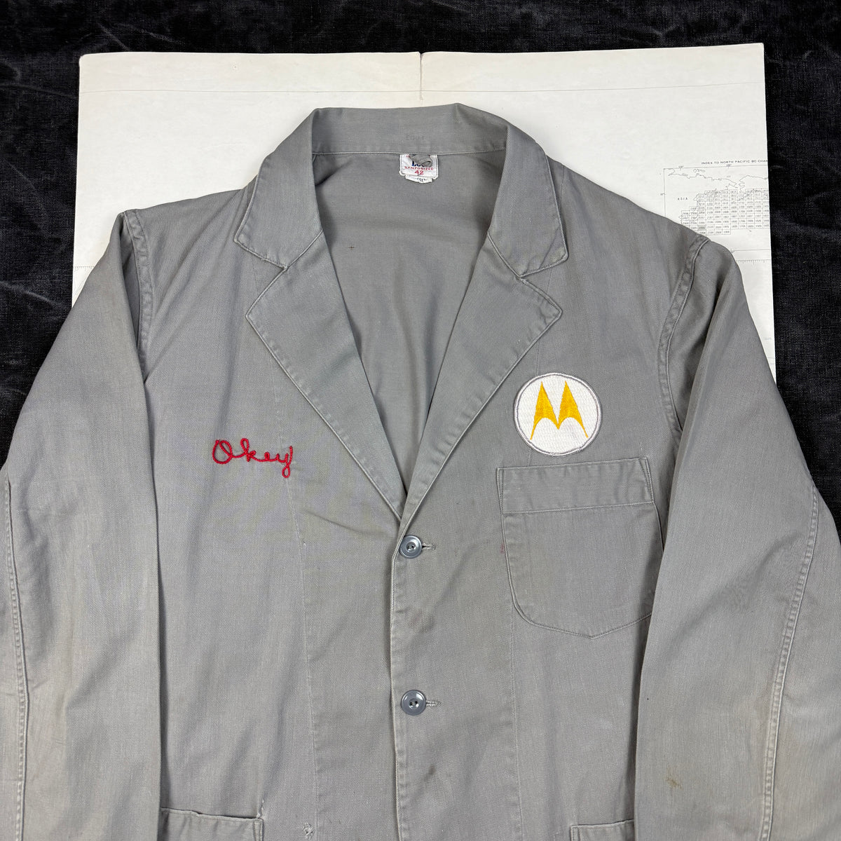 Lee 1959/60 Motorola Work Jacket
