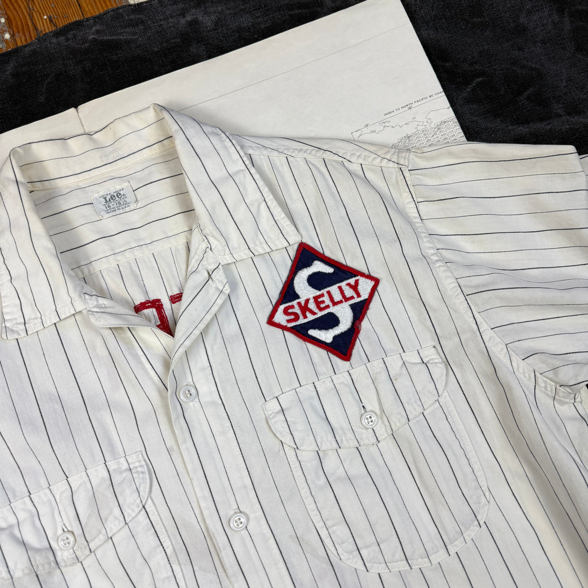 Lee 1960s Skelly Oil Work Shirt