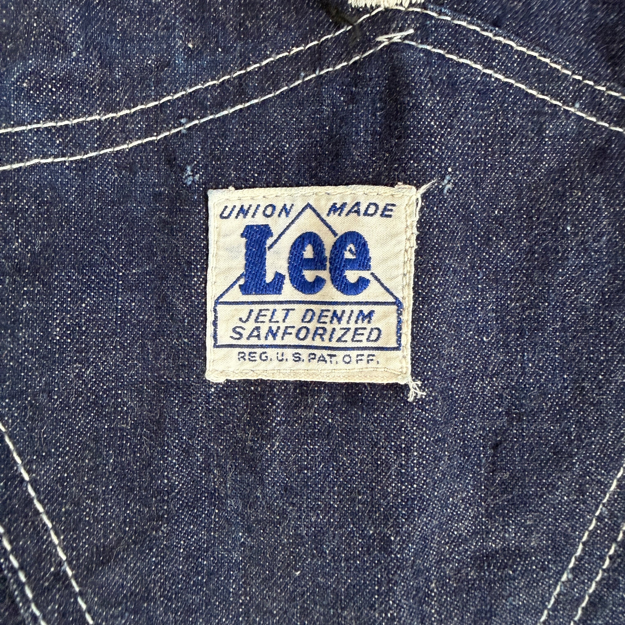 Lee Early 50s House Mark Denim Overalls - Mint Condition – The 